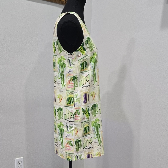 Rachel Antonoff Lola Mini Dress in the "Especially The Beans" Print, Pockets - Picture 9 of 14